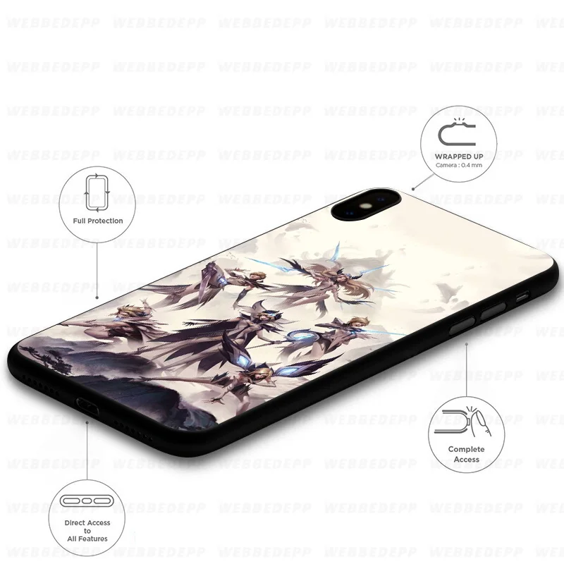 WEBBEDEPP League of Legends Soft Case for Huawei Mate Honor 20 6A 7A 7C 7X 8 9 9X 10 View Lite Pro 30 |