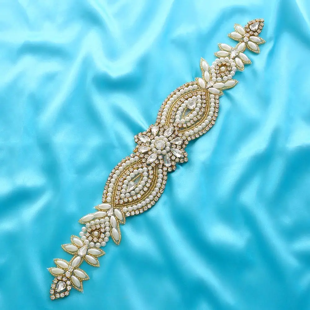 Серебро золото розовое Кристальные Стразы для аппликации бисерные гладить на