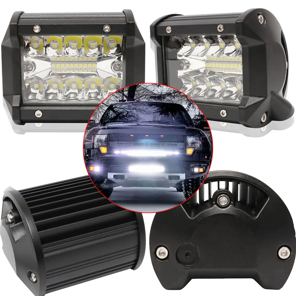 4 дюйма светодиодный свет бар работа светодиодная подсветка для вождения Offroad