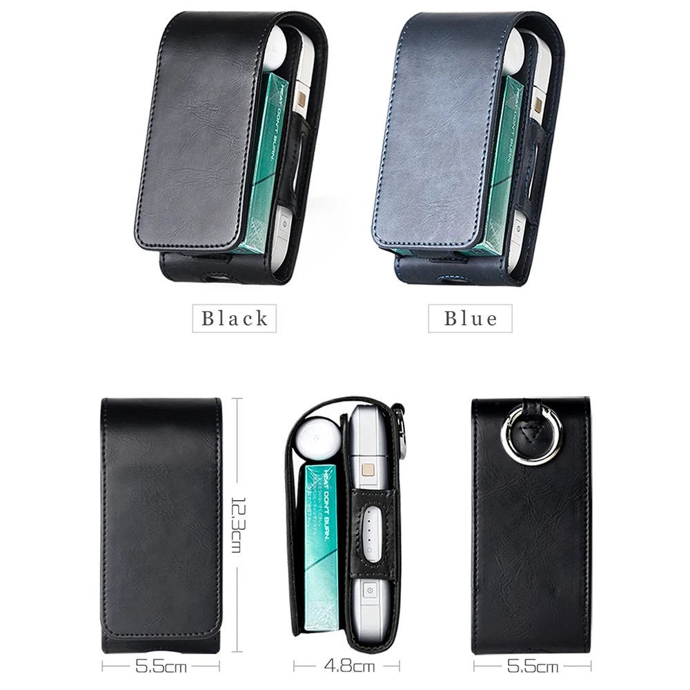 Чехол для IQOS 2 4 Plus II III полная защитная электронная сигарета PU кожаный держатель