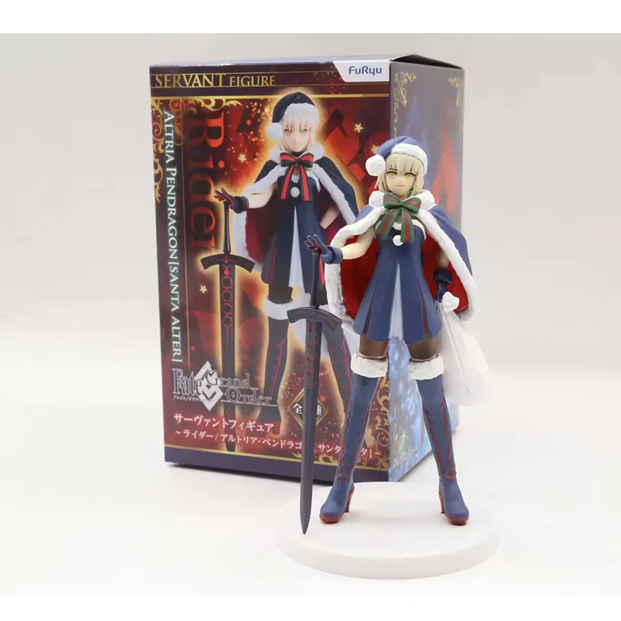 Фэйт ночь японского аниме фигурка меч Рождественский костюм Ver. ПВХ модель