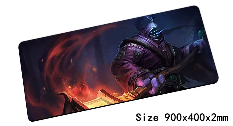 Коврик для мыши Jax 900x400x2 мм, коврик для мыши lol, нетбук, компьютерный коврик для мыши Grandmaster at Arms, игровой коврик для мыши, игровые коврики для клавиатуры и мыши