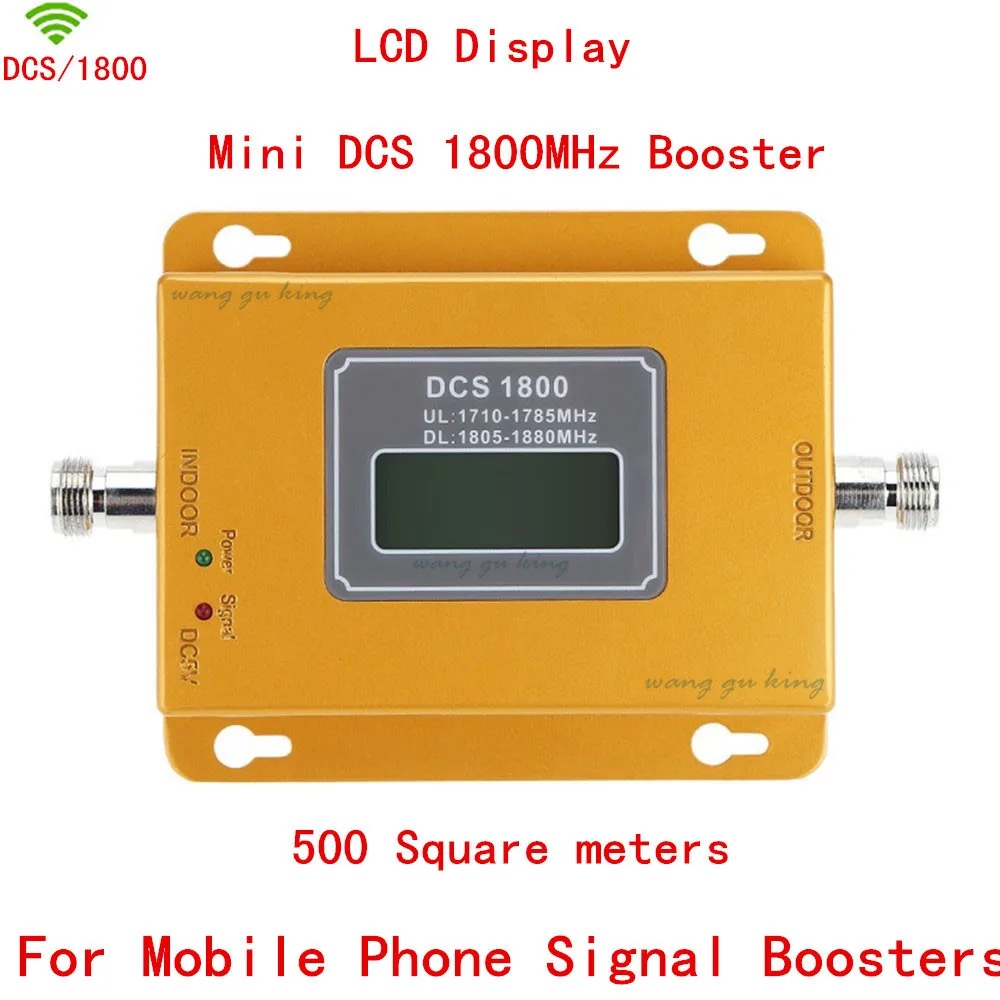 Новый DCS 1800 МГц усилитель 980 20dbm мощность ЖК дисплей ретранслятор телефона 2G 4G LTE GSM