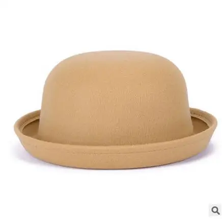Adult Cute Red Spring Autumn Vintage Dome women fedoras Women's Hat Children Feeling Hat Church Mother and Daughter Hats sun caps - Цвет: Adult