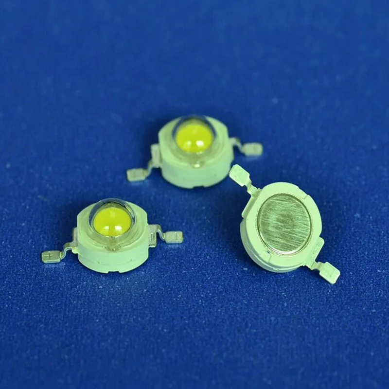 100 шт./партия 1 Вт 3 CREE высокомощный светодиод светодиоды чип SMD точечный свет