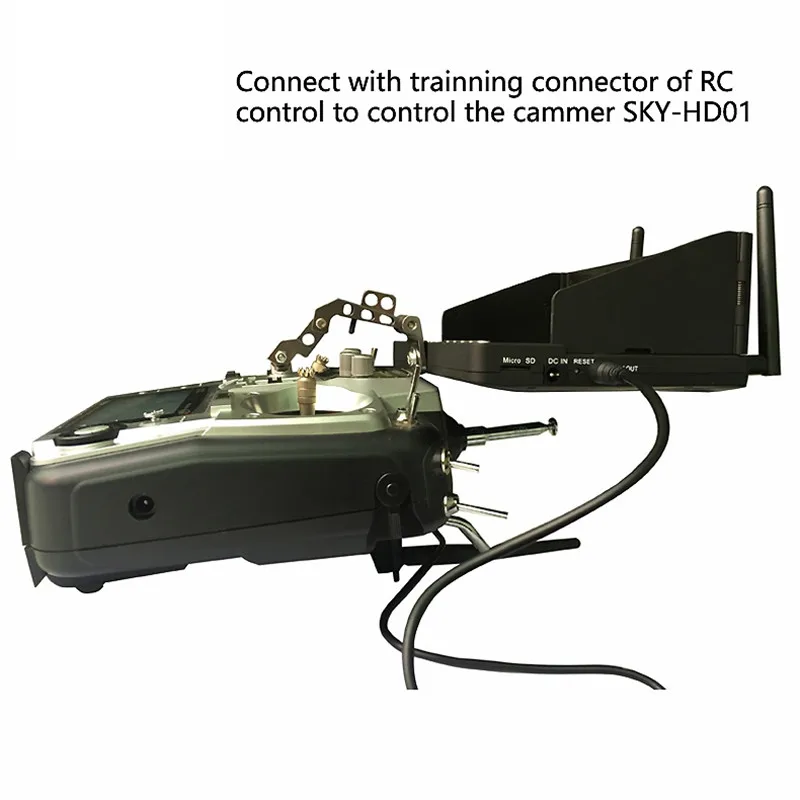 Горячее предложение skysight rc708 5.8 Г 40ch разнообразие RX 7 дюймов Мониторы A Вход DVR