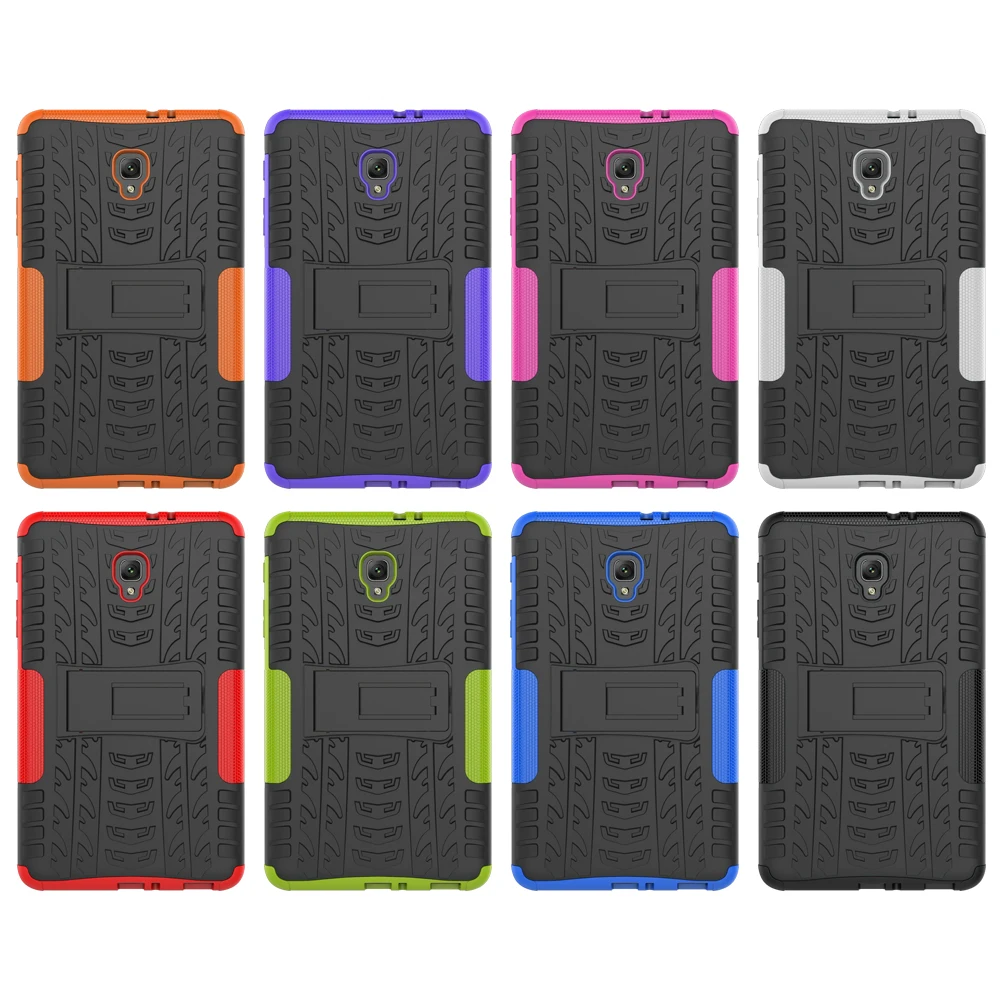 Гибридный Прочный противоударный резиновый чехол 2 в 1 для Samsung Galaxy Tab A 8 0 T380 T385 2017 |