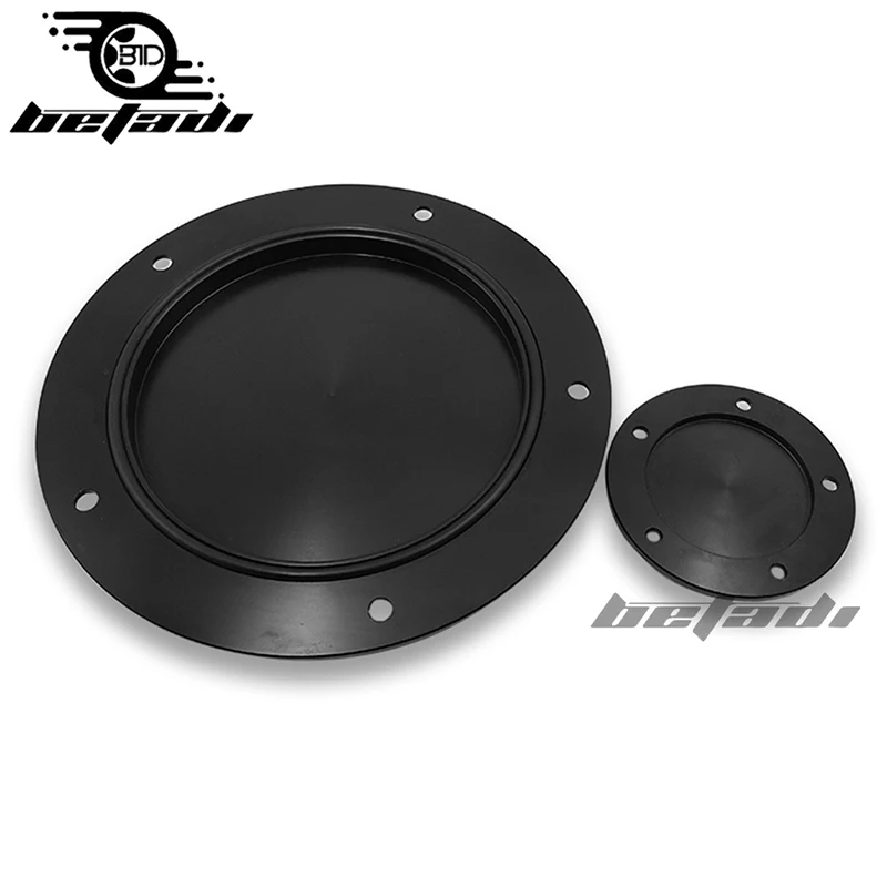 Noir Derby Minut Cache Carter De provation ЧПУ Capot Moteur Pour for Harley Touring Road King Street Glide 2001 2016 twin Cam|Тенты и