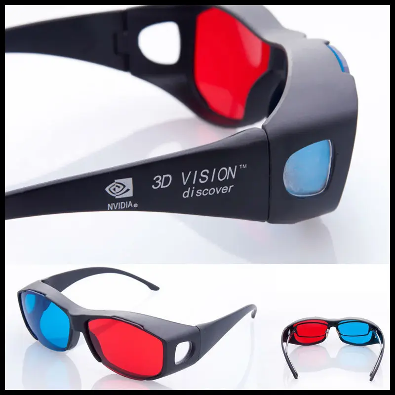 2019 новые модные Универсальные 3D очки/красные синие голубые 3d очки Anaglyph