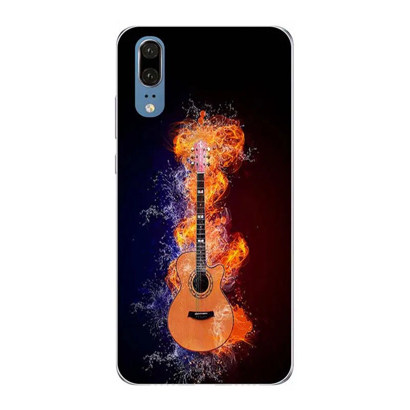Модные чехлы для телефонов Huawei P20 P 20 5 84 &quot Мягкие силиконовые ТПУ с рисунком