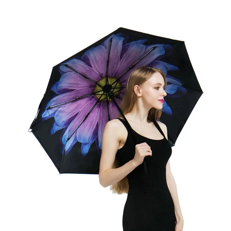 Складной зонт сушилка ветростойкий Автоматический Компактный механизм для