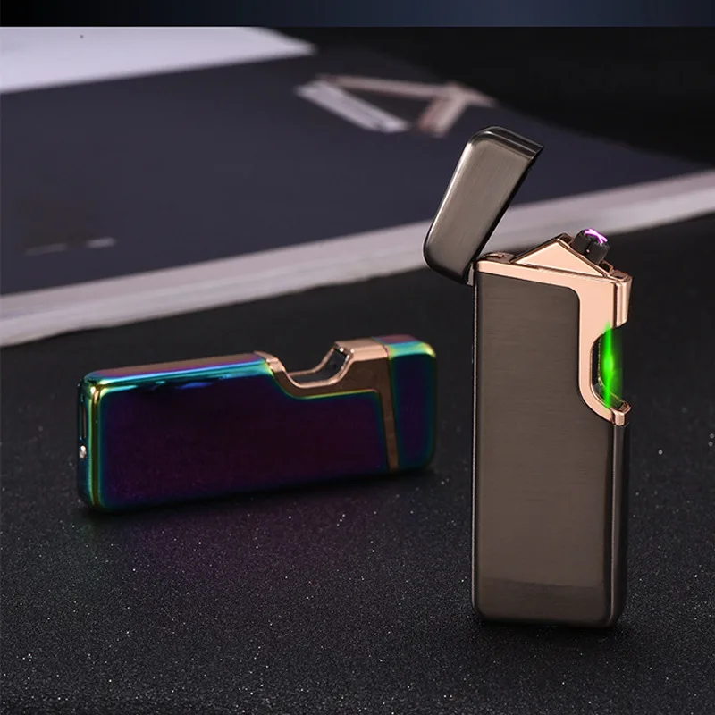USB зажигалка с технологией Black Пальчиковый лазер Индукционным зажиганием