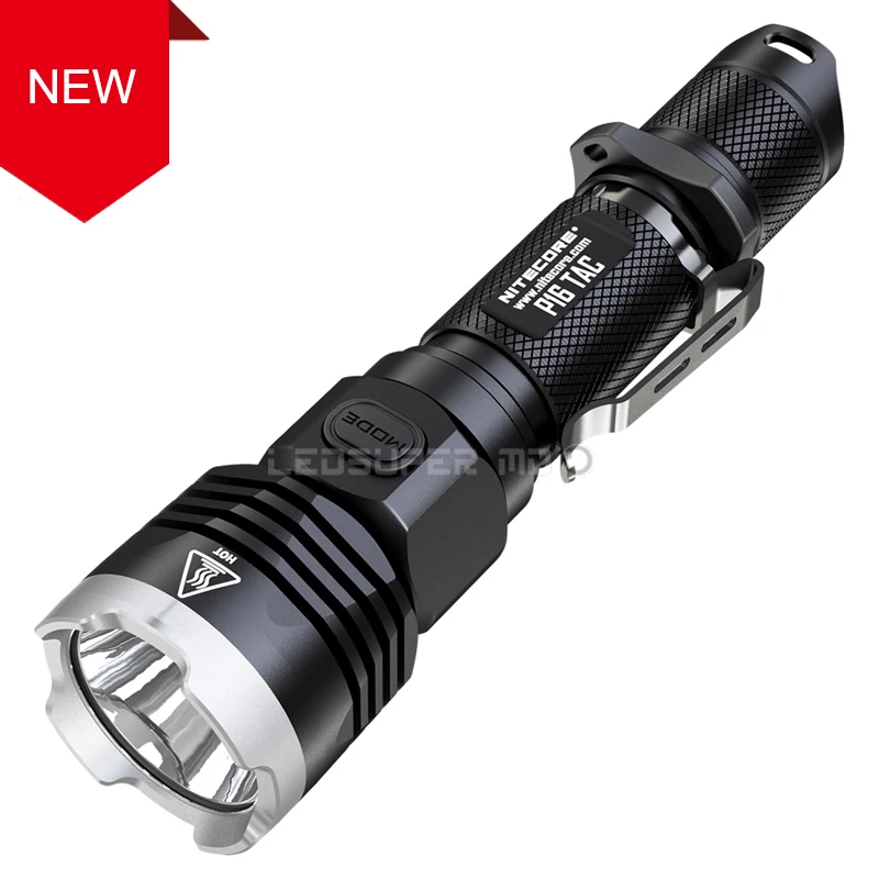 NITECORE P16TAC CREE XM L2 U3 светодиодный высокоинтенсивный тактический фонарик с 1000