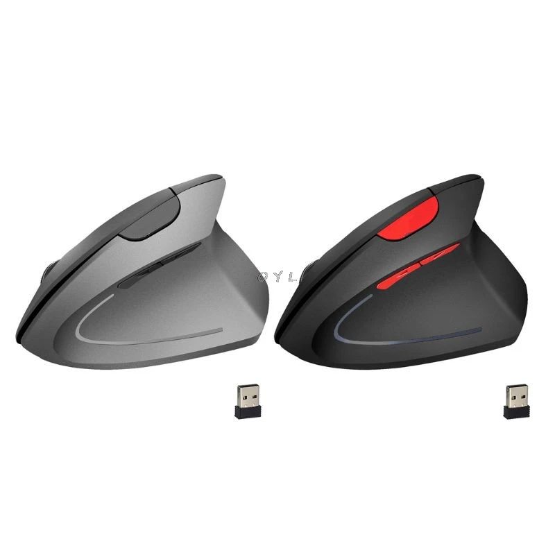 Мышь Компьютерная эргономичная оптическая 2 4 ГГц 800/1600/2400DPI с подсветкой |
