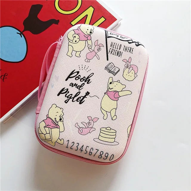23 9,5 см* 13,3 см коробка для наушников на молнии сумка для хранения Cinnamoroll Русалка стеллалу Две звезды чип медведь шаблон - Цвет: 23