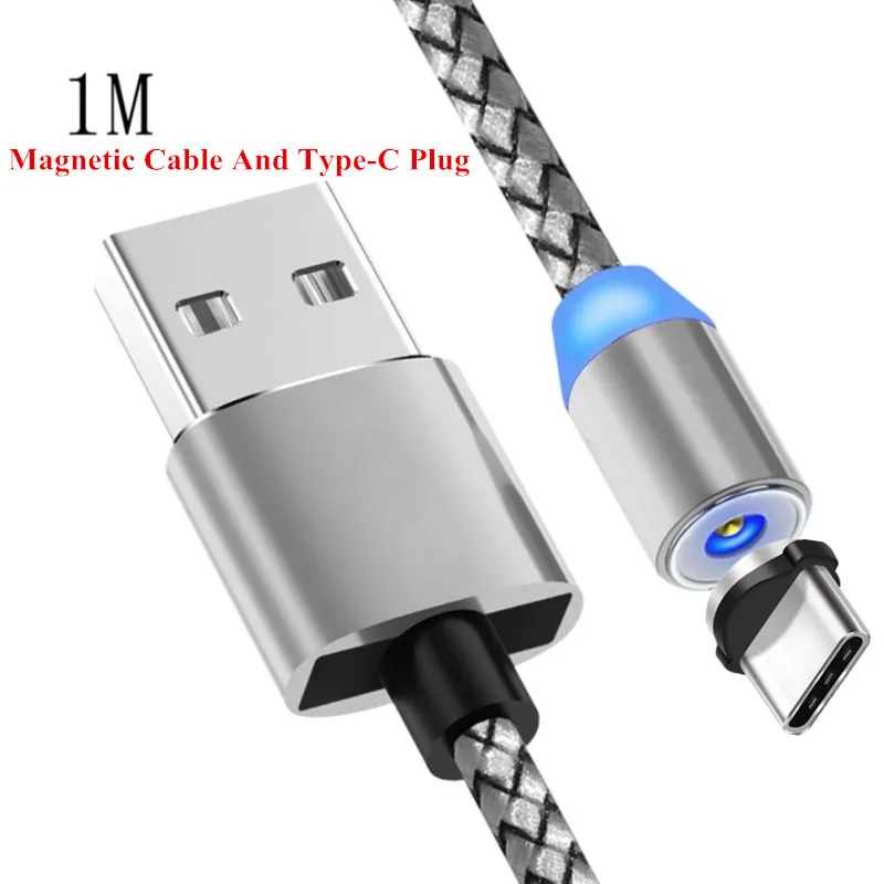 5V 2A кабель для быстрой зарядки USB для iphone samsung Xiaomi Redmi 7 6 S2 6A 4A 5A 4X Note 4X Android USB Магнитный кабель для зарядного устройства - Цвет: Type-C Plug Cable