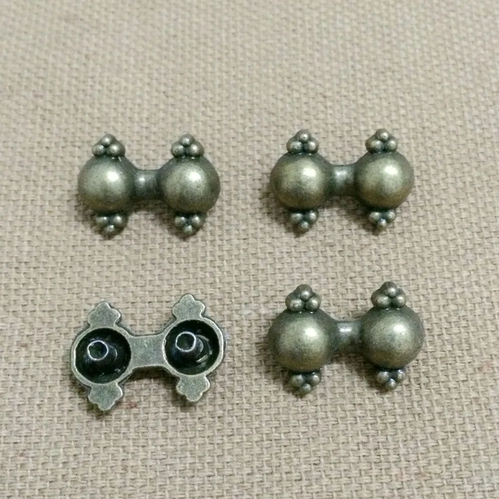 50 шт. латунные шипы для обуви 18 х13 мм