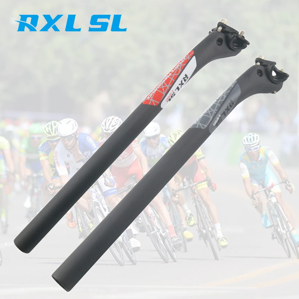 Подседельная сумка MTB карбоновый Подседельный штырь 27,7/30,8/31,6 RXL SL велосипедный Подседельный штырь офсетная печать с фокусным расстоянием 25 мм велосипед seapost Черный дорожный велосипед подседельный штырь