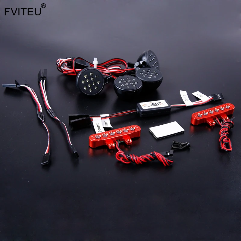 

FVITEU Plastic LED light set for 1/5 hpi baja 5T Rovan King Motor
