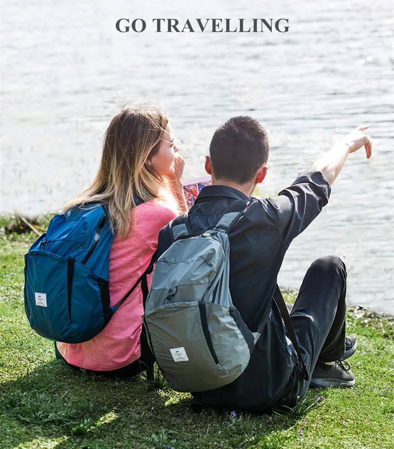 Naturehike 25L-Packable легкий рюкзак небольшой водонепроницаемый путешествия Туризм рюкзак