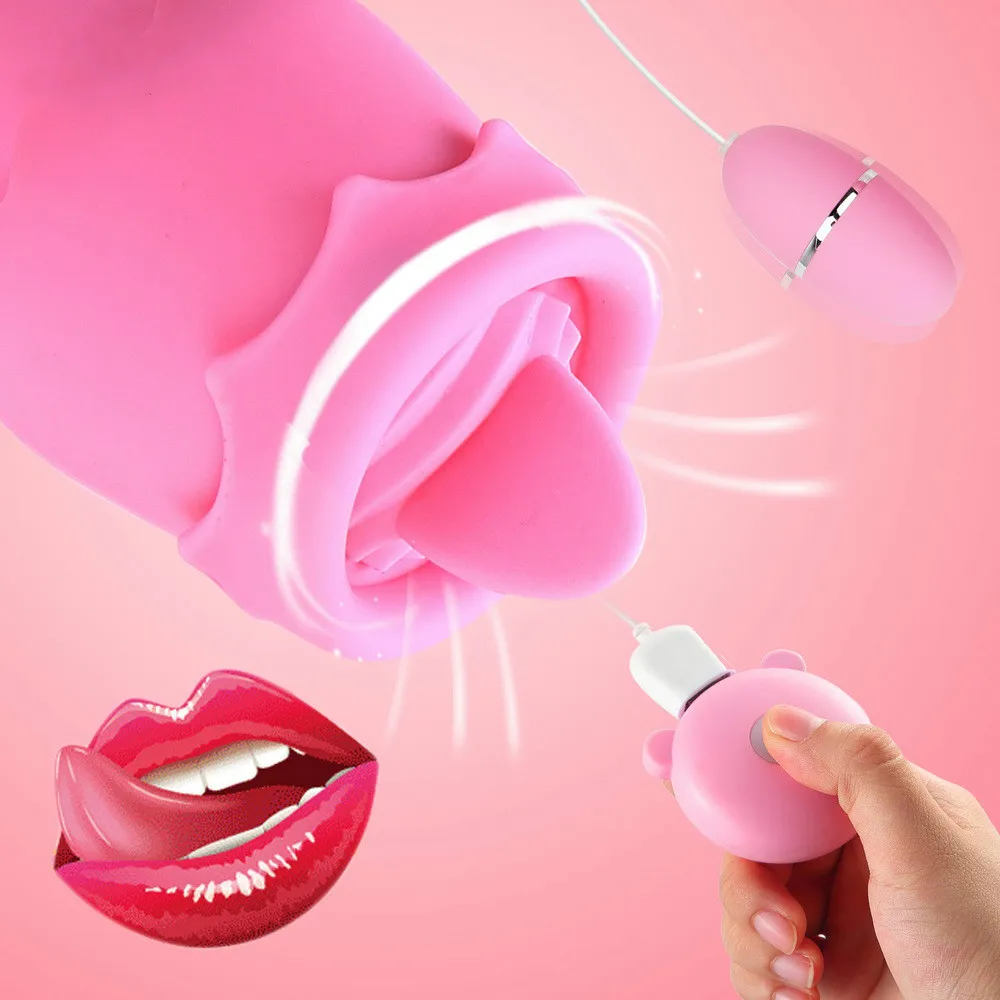 New Nipple Sucker Tongue Vibrator Breast Enlarge Massager G Spot Clitoris Licking Stimulator Sex Toys for Woman Masturbator | Красота и