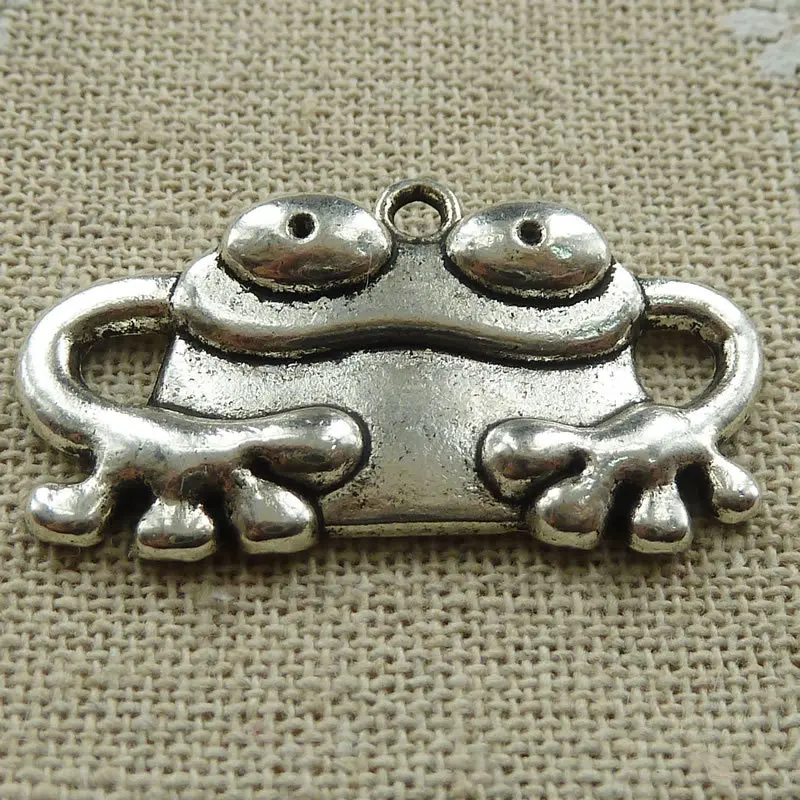 60шт. тибетское серебро forg Подвески 36x20 мм #494|charm charm|tibetan silver charmssilver tibetan charms |