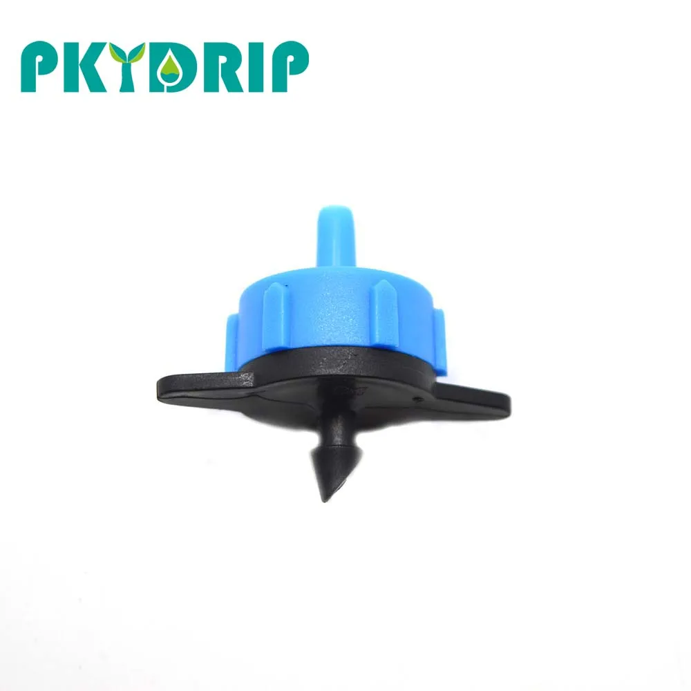 1pcs 8L per hour Pkydrip 1 шт. Регулируемый дриппер излучатель садового капельного полива Оросительная установка автоматическая система микро орошения - Цвет: 1pcs 8L per hour