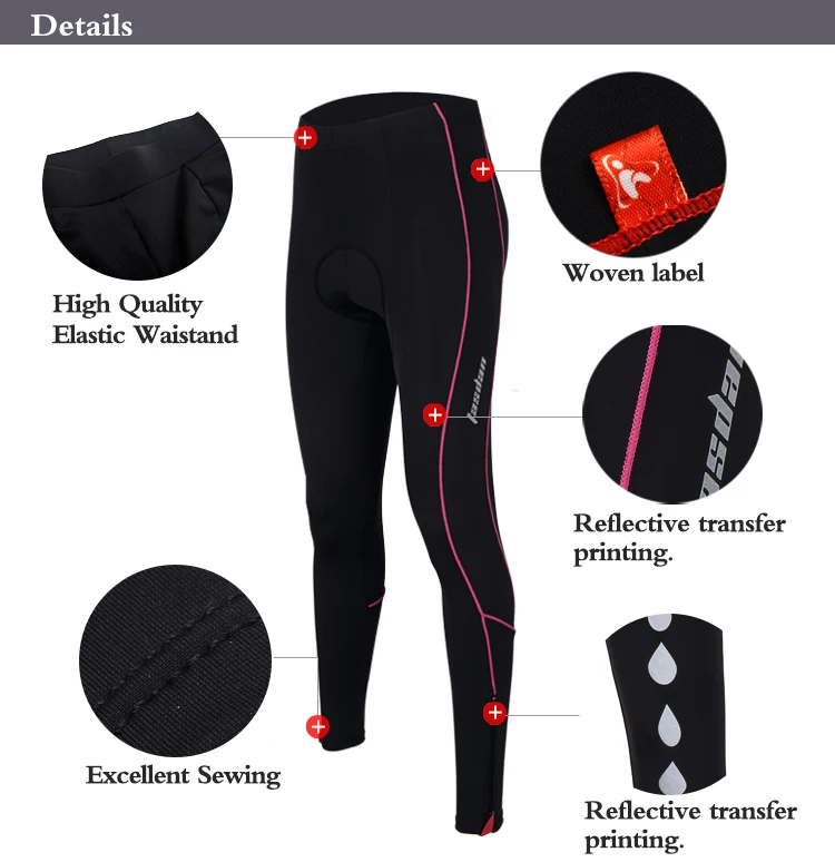 Женские велосипедные колготки Tasdan спортивная одежда для велоспорта брюки