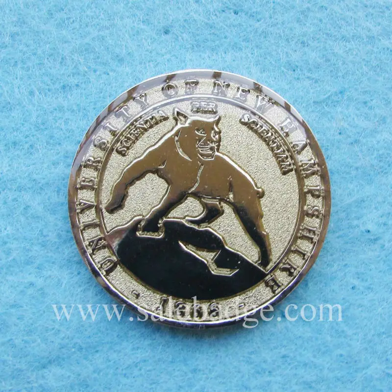 Пользовательский сервис 3D сувенир высокое качество $5 бронзовые монеты