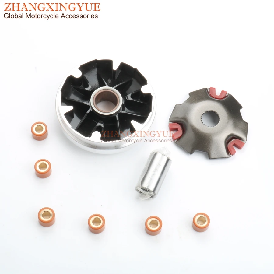 Производительность вариатор набор w / 9g ролики для Suzuki AG50 AG 50 2 тактный|variator belt|ad50set