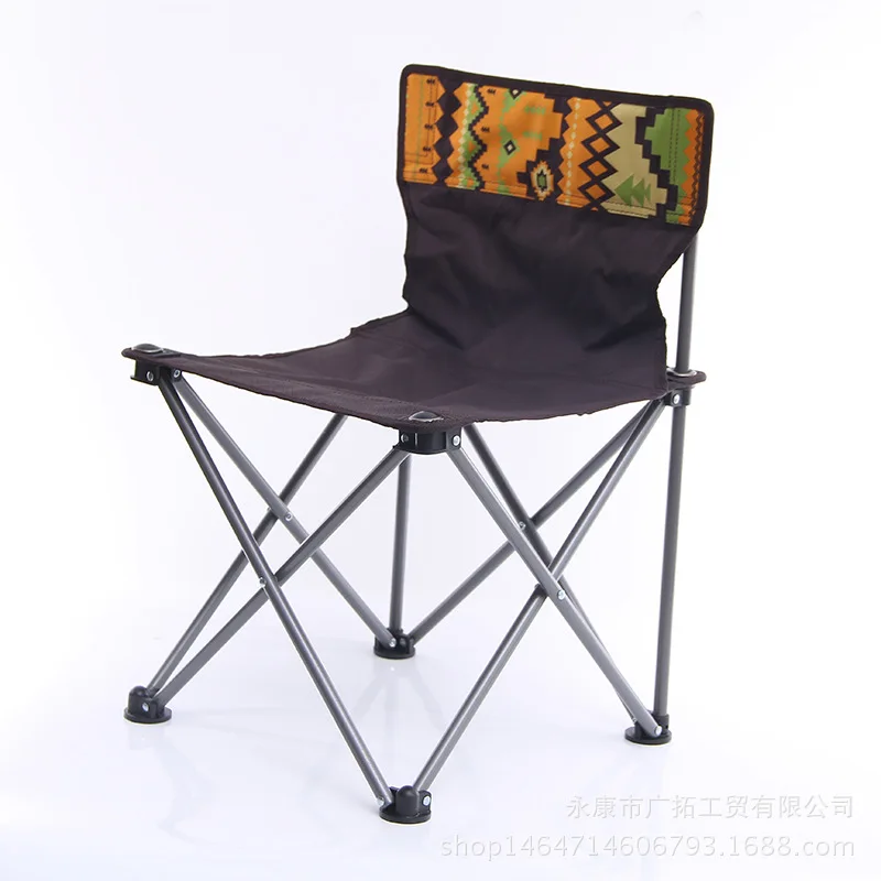 Single chair Открытый Кемпинг складной пляжный Повседневный стол и стулья 5 шт алюминиевый сплав самоуправляющийся стол для пикника и стулья набор LM01101831 - Цвет: Single chair