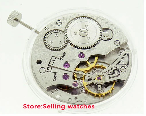 Механические Мужские часы с ручным намоткой 17 драгоценностей 6498|movement watch|movement watch