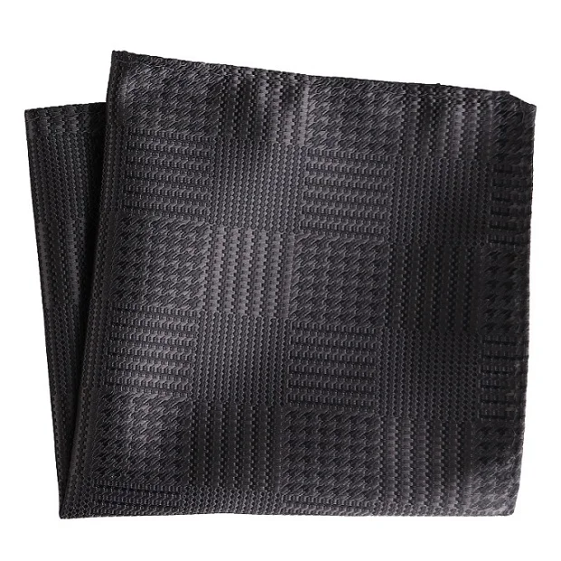 WPS-056 hanky Роскошный мужской платок полосатый Клетчатый плед тканые платки носовой платок из полиэстера бизнес Карманный квадратный полотенце для сундуков 25*25 см - Цвет: WPS-056 hanky