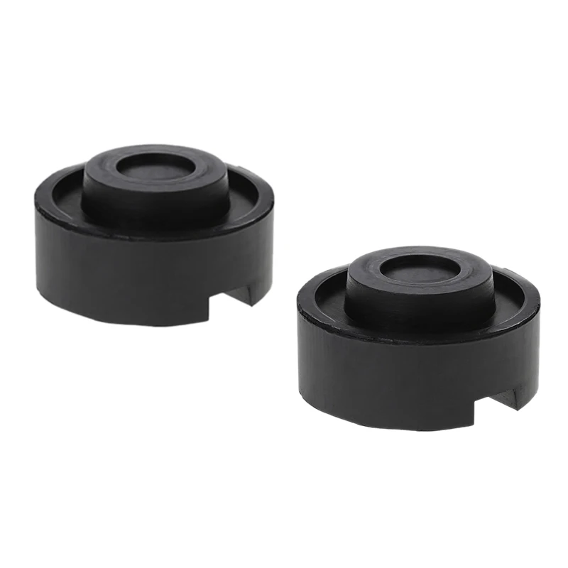 2 упаковки черный резиновый шлицевой домкрат рамка рельсовый адаптер для зажима