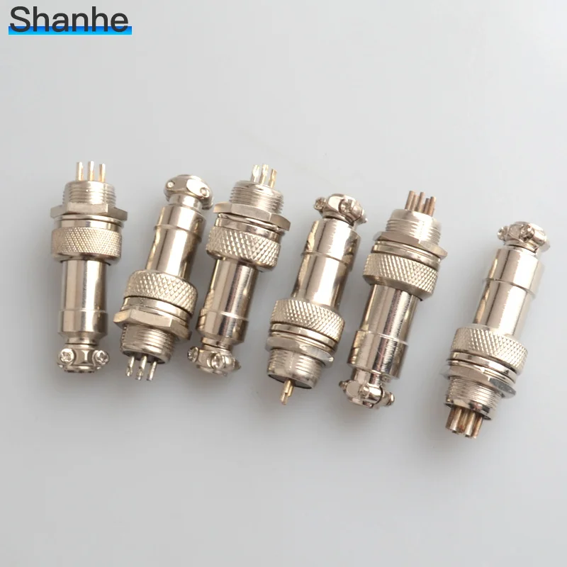 2pin/3pin/4pin/5pin/6pin/7pin мужской и женский контактный авиационный штекер, круглый разъем диаметр 12 мм