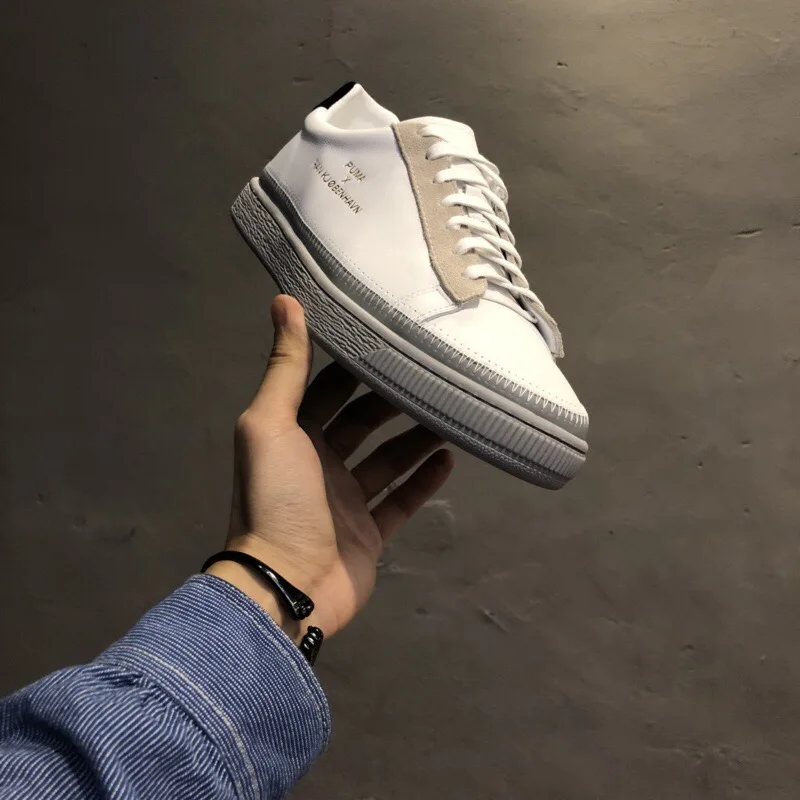 PUMA унисекс x Han Kjobenhavn корзина сшитые кроссовки бадминтон обувь size35 44|Обувь для