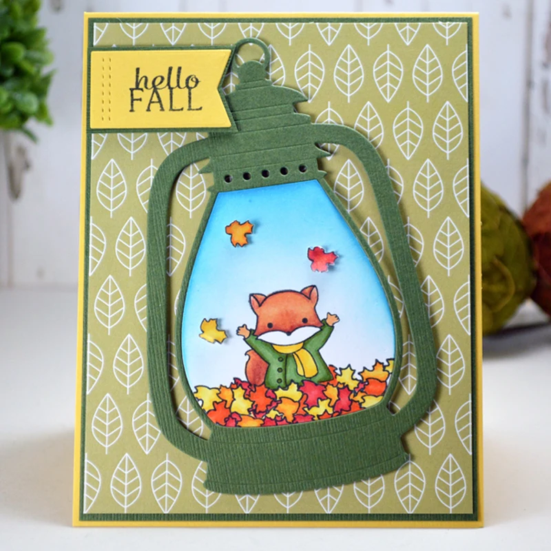 Hello Fall набор прозрачных силиконовых штампов для скрапбукинга/фото открытки в