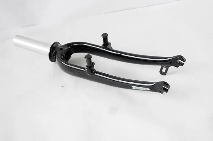 

20-дюймовая BMX Складная Велосипедная вилка U7 111 мм алюминиевая ультра светильник Велосипедная вилка v тормоз