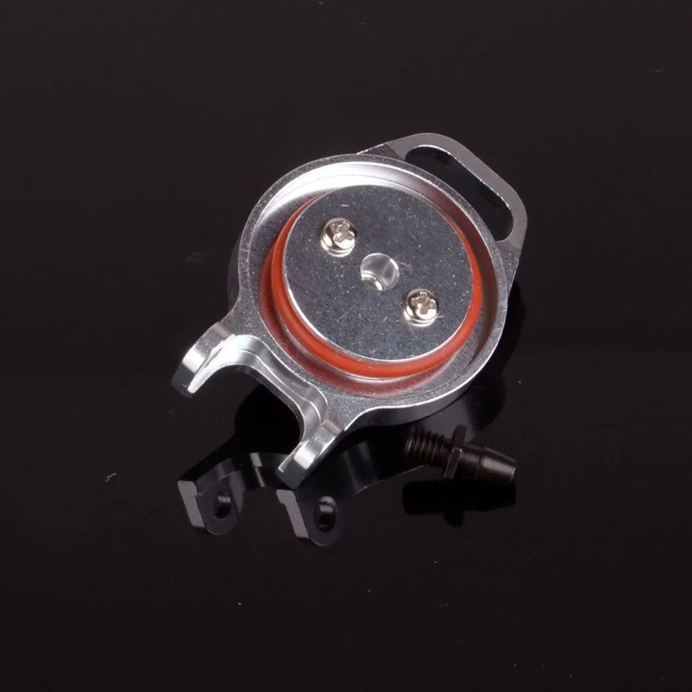 

102059S Fuel Tank Cover (Aluminum) For HSP RC 1/10 Model Car Upgrade Spare Parts, Silver