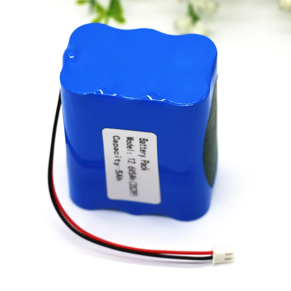 KLUOSI 12V батарея с 5А BMS 3S2P большой емкости 11,1 V 12,6 V 5000mAh комплект литий-ионный батарей для Светодиодный светильник резервного питания