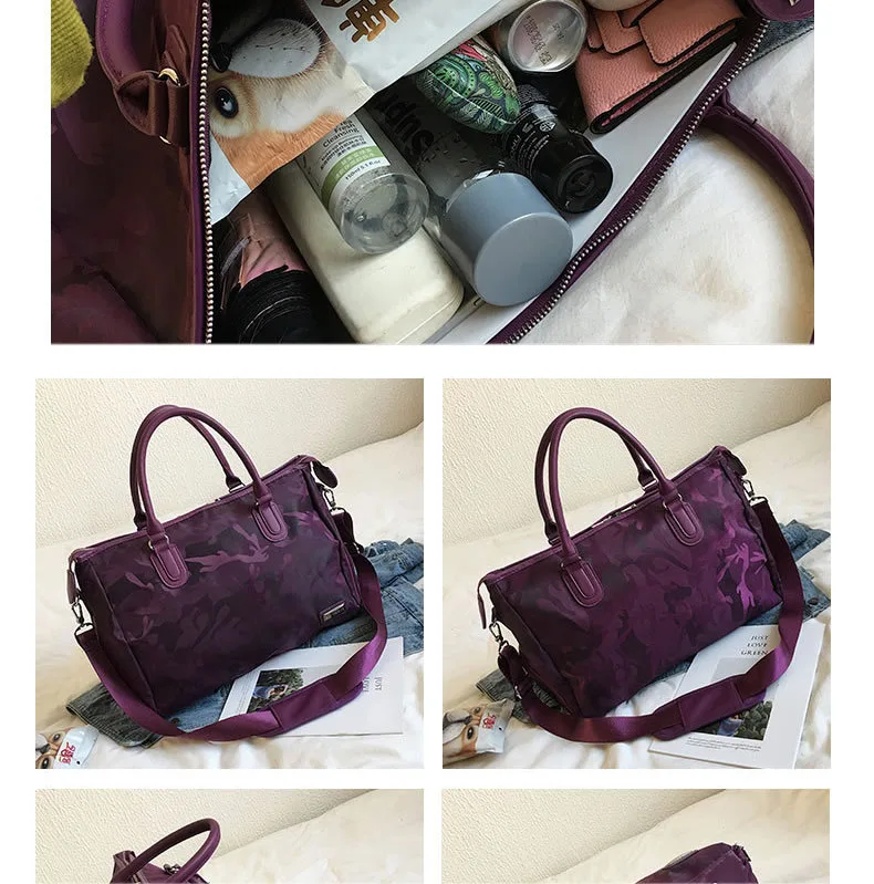 Wobag, модная Дорожная сумка на короткие расстояния, Оксфорд, водонепроницаемая, большая вместительность, мужская и женская спортивная сумка, камуфляжная, ручная сумка для багажа