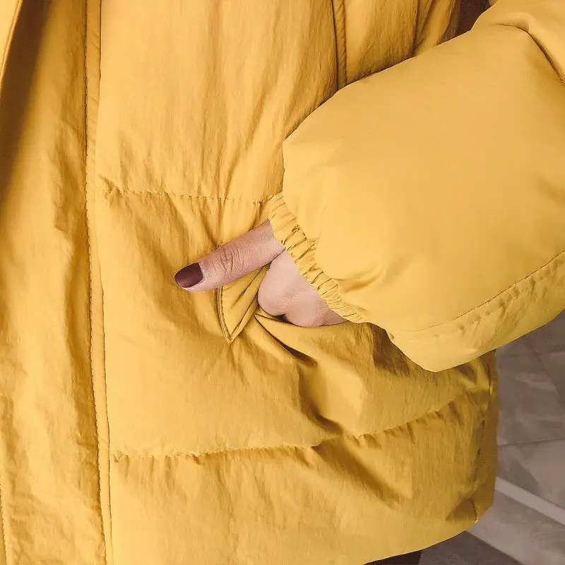 

BF Style Loose Thicken Winter Jacket Women Hooded Cotton Padded Short Student Coat Women Chaqueta Mujer Down Cotton Jacket C4843