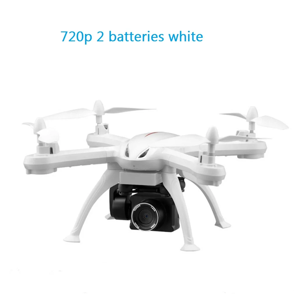 X6S Радиоуправляемый Дрон 4K 1080p Квадрокоптер с 720p 480p HD камерой 2,4 ГГц Wifi FPV дроны аэрофотосъемка Дрон долгое время RC самолет - Цвет: 720p 2 battery white