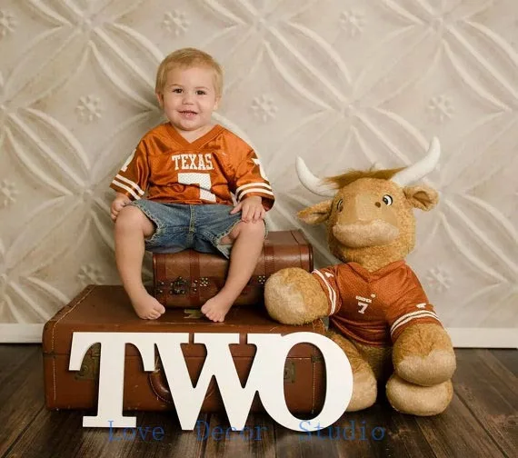 free shipping TWO Sign Kids' Photo Prop Second Birthday 2nd Party Deco|deco party|deco birthdayprops photo |