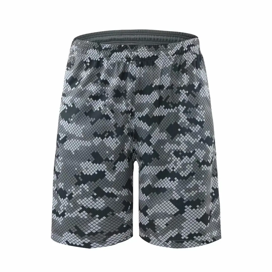 Men Basketball Shorts Sports Running Shorts Jersey Basket Sportswear Elastic Loose Training Competition Fitness Shorts