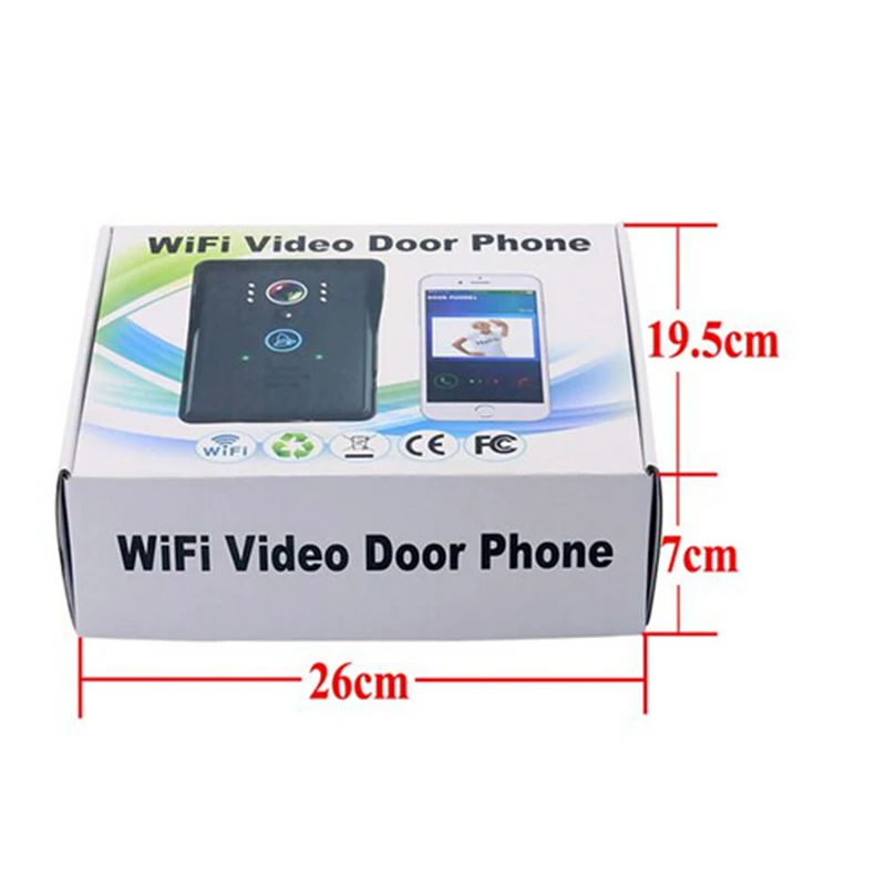 Saful wireless wifi Video Door Phone Intercom+indoor Doorbell +7&quottablet Wifi Camera System With Night Vision APP | Безопасность и
