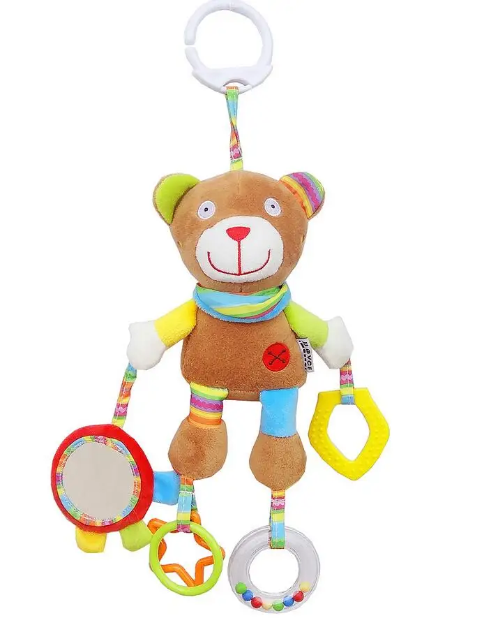 Детские погремушки для новорожденных мальчиков и девочек милые хлопковые