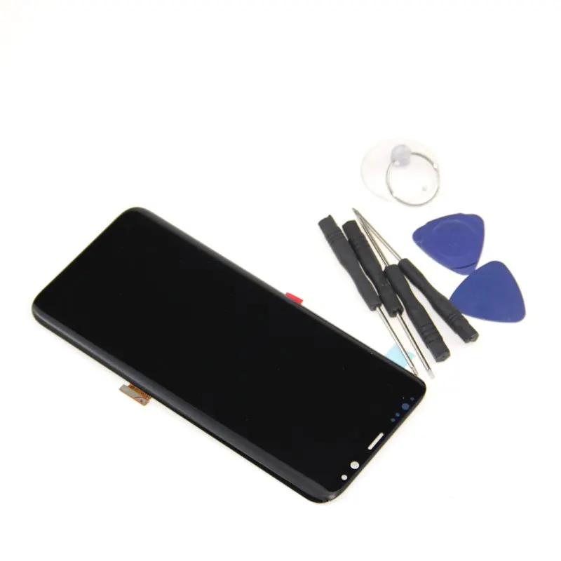 Для Samsung S8 LCD Замена для SAMSUNG Galaxy Plus G955 G950 G950F Дисплей lcd сенсорный экран дигитайзер +