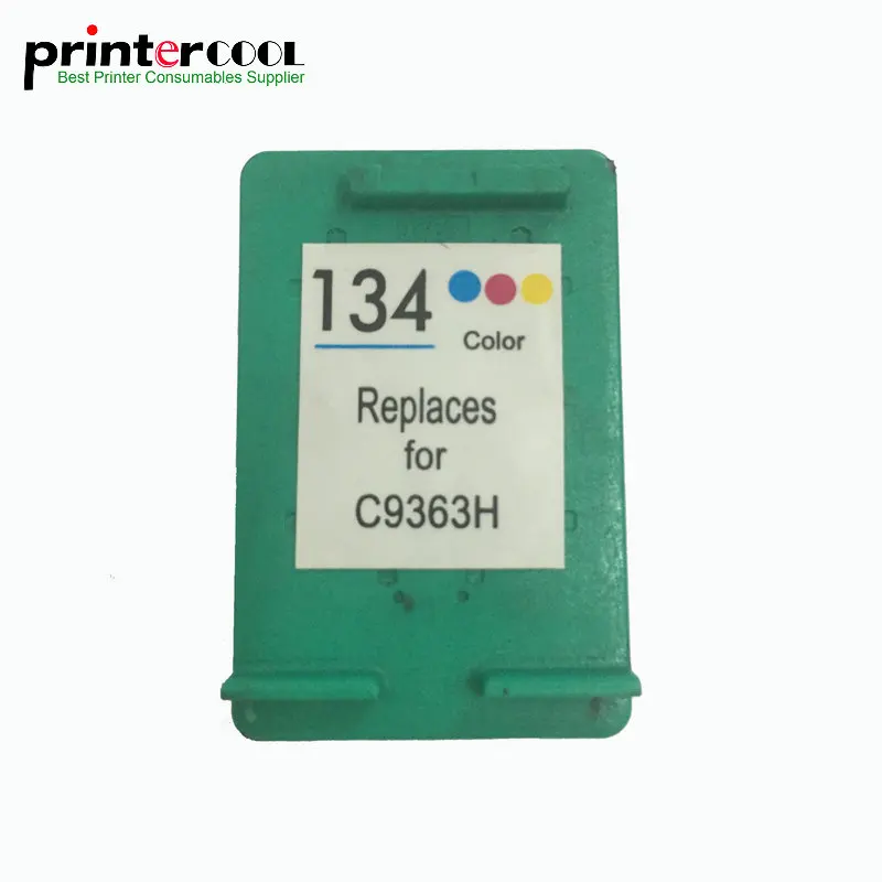 Картридж с чернилами einkshop 134 совместимый принтером HP Deskjet 5743 6623 6843 6523 5943 6943 6983 7313 7413