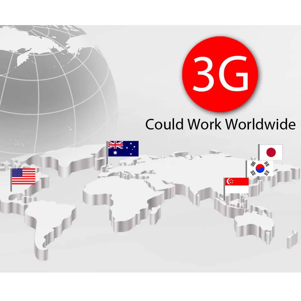 Портативный gps трекер 3G локатор для транспортных средств 5000 мАч перезаряжаемая